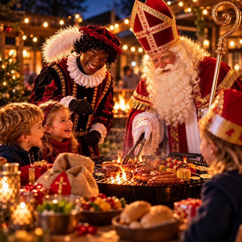 Poster: Sinterklaas BBQ